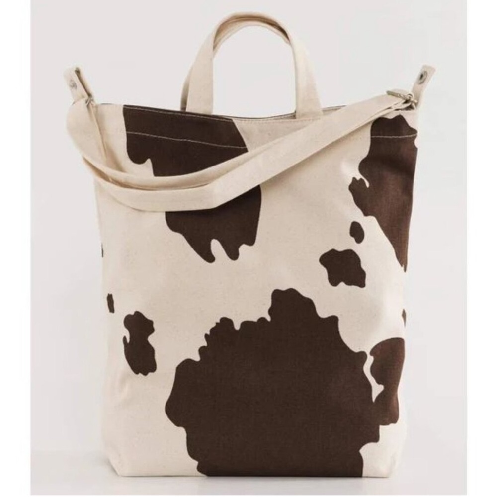 BAGGU Cow Print Tote Bag